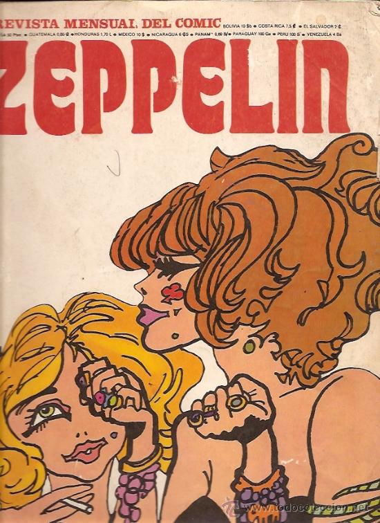 C&oacute;mics: ZEPPELIN N&ordm; 1  EDITORIAL  BURULAN 1973 - Foto 1