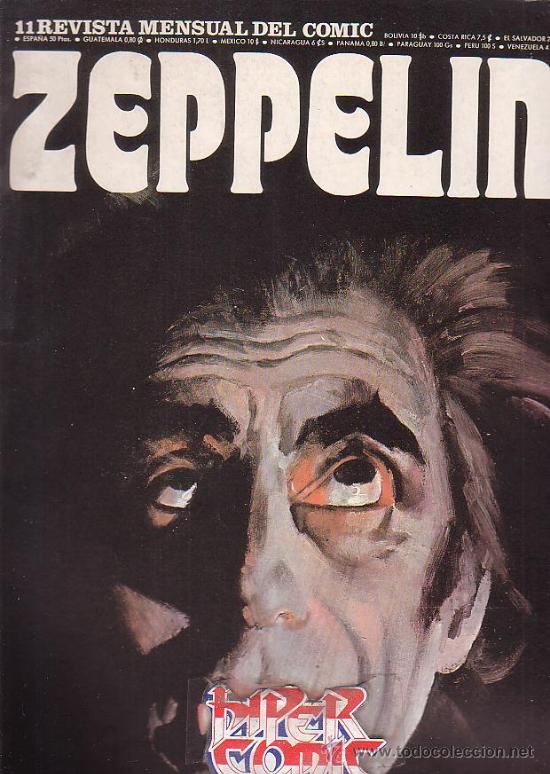 ZEPPELIN Nº 11 REVISTA MENSUAL DEL COMIC - EDITA : BURU LAN EDICIONES 1974 (Tebeos y Comics - Buru-Lan - Otros)