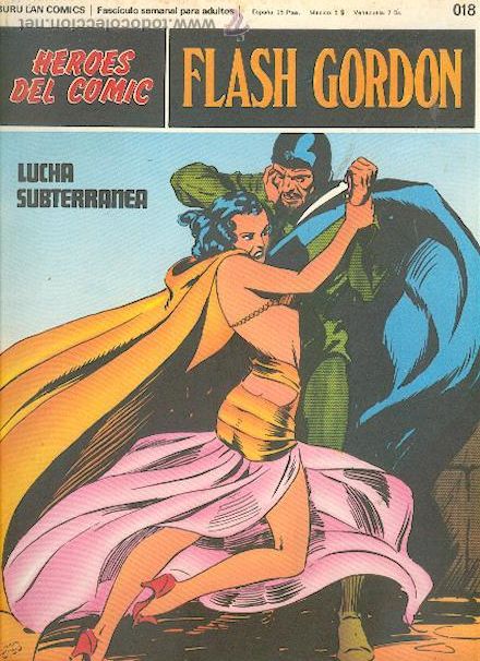 C&oacute;mics: HEROES DEL COMIC N&ordm; 018,FLASH GORDON,ED.BURULAN - Foto 1