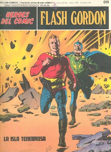 C&oacute;mics: HEROES DEL COMIC N&ordm; 019,FLASH GORDON,ED.BURULAN - Foto 1