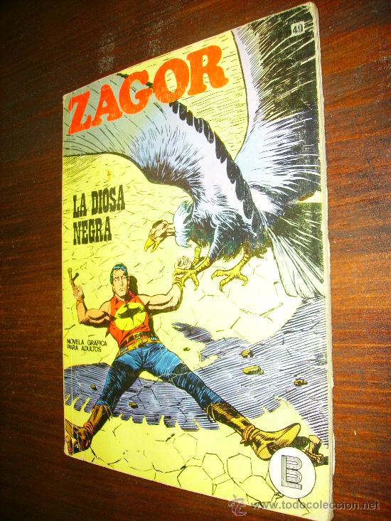 C&oacute;mics: ZAGOR N&ordm; 40 BURULAN - LA DIOSA NEGRA - Foto 1