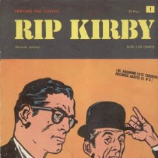 Cómics: RIP KIRBY - FASCICULOS DEL 1 AL 15 (FALTA EL 11) - EDICIONES BURU LAN 1973. Lote 27530139