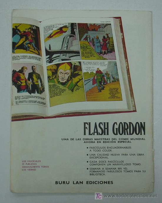 C&oacute;mics: HEROES DEL COMIC. FLASH GORDON. EN PODER DE LOS GIGANTES. BURU LAN COMICS. 1971. N&ordm; 3. - Foto 3