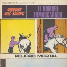 Cómics: EL HOMBRE ENMASCARADO Nº 39. HÉROES DEL COMIC. BURU LAN 1971.. Lote 20692267
