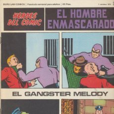 Cómics: EL HOMBRE ENMASCARADO Nº 36. HÉROES DEL COMIC. BURU LAN 1971.. Lote 20693267