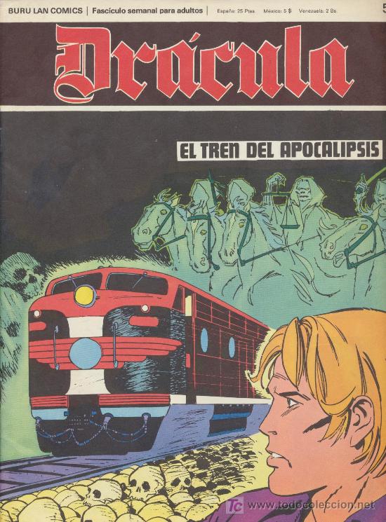 C&oacute;mics: Dr&aacute;cula n&ordm; 52. Buru Lan 1972. - Foto 1