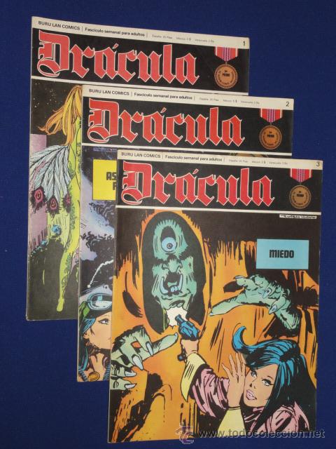 C&oacute;mics: DR&Aacute;CULA N&ordm; 1al 3 - BURU LAN - Foto 1