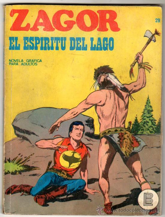 C&oacute;mics: ZAGOR N&ordm; 29 EDITORIAL BURULAN 1972, 96 PAGINAS - Foto 1