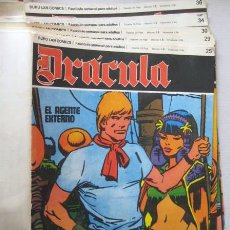 Cómics: TAPAS DE DRÁCULA. 1972. DEL 25 AL 36. ENVIO GRATIS¡¡¡. Lote 25329700