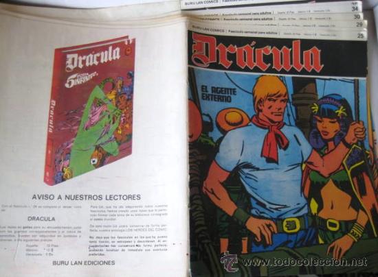 C&oacute;mics: TAPAS DE DR&Aacute;CULA. 1972.  DEL 25 AL 36. ENVIO GRATIS&iexcl;&iexcl;&iexcl; - Foto 2