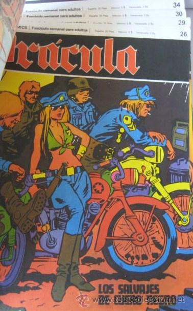 C&oacute;mics: TAPAS DE DR&Aacute;CULA. 1972.  DEL 25 AL 36. ENVIO GRATIS&iexcl;&iexcl;&iexcl; - Foto 3