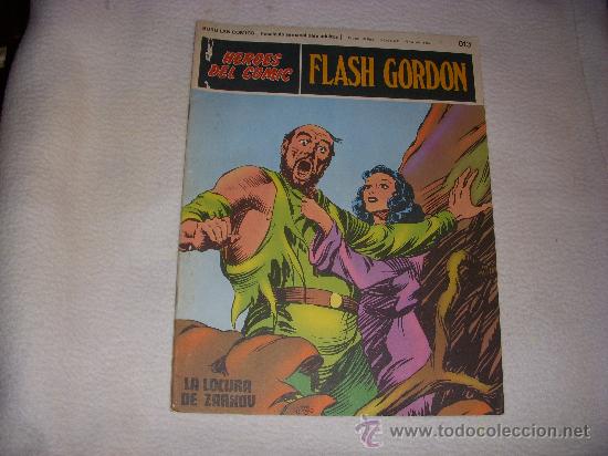 C&oacute;mics: HEROES DEL COMIC CON FLASH GORDON N&ordm; 013, EDITORIAL BURULAN - Foto 1