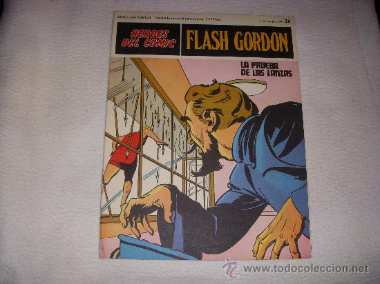 C&oacute;mics: HEROES DEL COMIC CON FLASH GORDON N&ordm; 26, EDITORIAL BURULAN - Foto 1