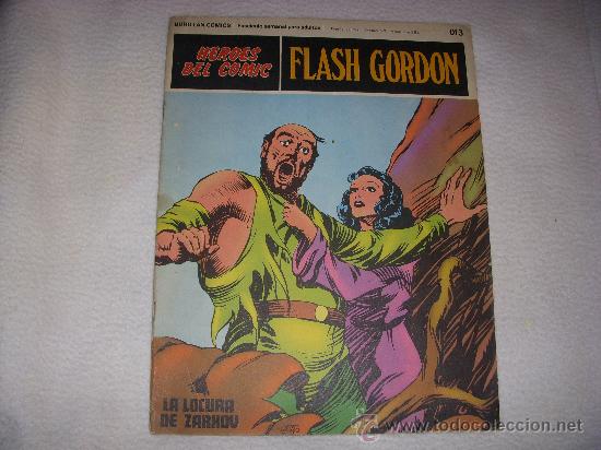 C&oacute;mics: HEROES DEL COMIC CON FLASH GORDON N&ordm; 013, EDITORIAL BURULAN - Foto 1