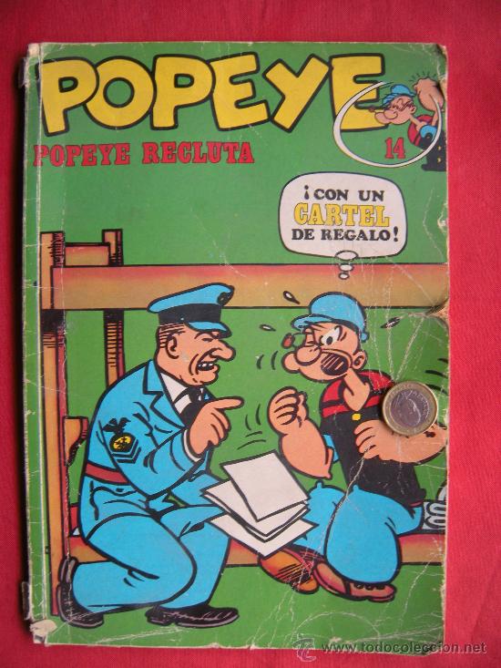 C&oacute;mics: POPEYE RECLUTA. A&Ntilde;O 1971 - Foto 1