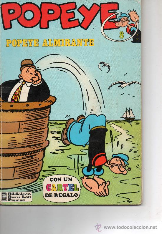 C&oacute;mics: POPEYE   N&ordm; 8     DE BURU LAN - Foto 1