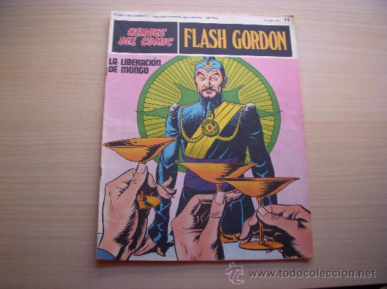 C&oacute;mics: HEROES DEL COMIC, FLASH GORDON N&ordm; 11, EDITORIAL BURU-LAN - Foto 1