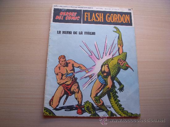 C&oacute;mics: HEROES DEL COMIC, FLASH GORDON N&ordm; 06, EDITORIAL BURU-LAN - Foto 1