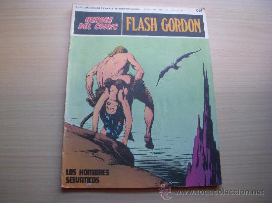 C&oacute;mics: HEROES DEL COMIC, FLASH GORDON N&ordm; 014, EDITORIAL BURU-LAN - Foto 1