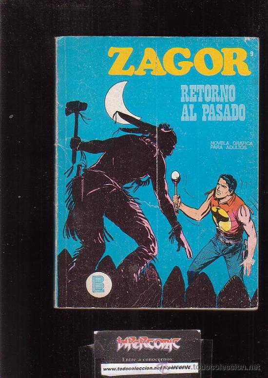ZAGOR Nº 9 - EDITA : BURU LAN 1971 (Tebeos y Comics - Buru-Lan - Zagor)