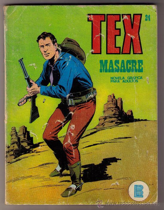 C&oacute;mics: TEX - N&ordm; 24 - MASACRE - Foto 1
