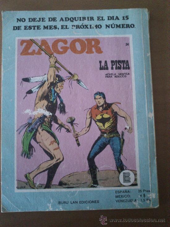 C&oacute;mics: parte trasera del comic - Foto 2