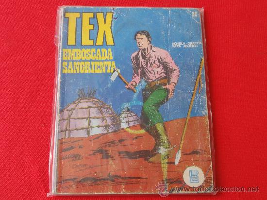 C&oacute;mics: TEX N&ordm; 22 BURULAN. EMBOSCADA SANGRIENTA - Foto 1