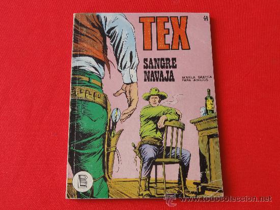 C&oacute;mics: TEX N&ordm; 44 BURULAN. SANGRE NAVAJA - Foto 1