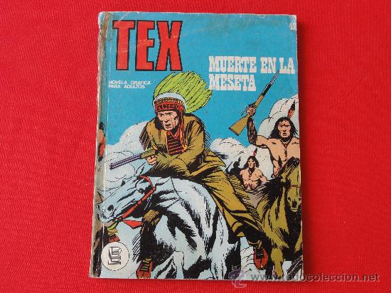 C&oacute;mics: TEX N&ordm; 45 BURULAN. MUERTE EN LA MESETA - Foto 1