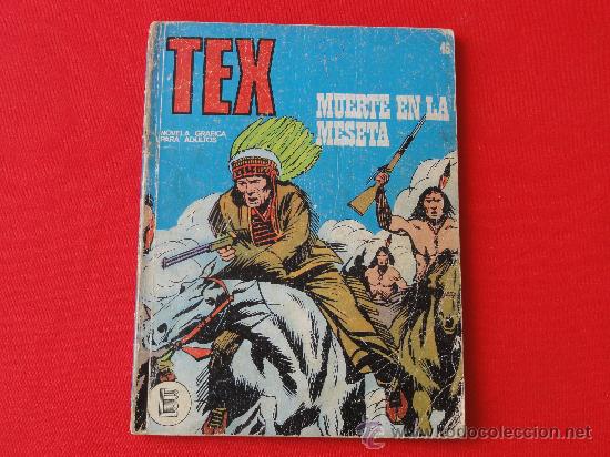 C&oacute;mics: TEX N&ordm; 45 BURULAN. MUERTE EN LA MESETA - Foto 1