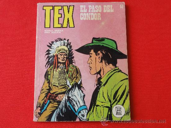 C&oacute;mics: TEX N&ordm;65. ED. BURULAN. EL PASO DEL CONDOR - Foto 1