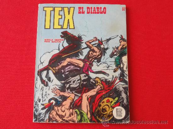 C&oacute;mics: TEX N&ordm;67. ED. BURULAN. EL DIABLO - Foto 1