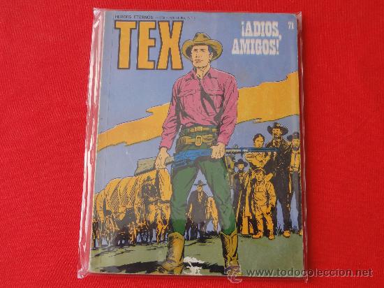 C&oacute;mics: TEX N&ordm;71. ED. BURULAN. ADI&Oacute;S AMIGOS! - Foto 1