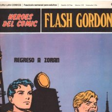 Cómics: FLASH GORDON. HEROES DEL COMIC. BURULAN COMICS. REGRESO A ZORAN. Nº 67. 