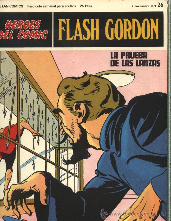 C&oacute;mics: FLASH GORDON - HEROES DEL COMIC, N&ordm;: 26 - BURULAN EDICIONES 1971 - Foto 1