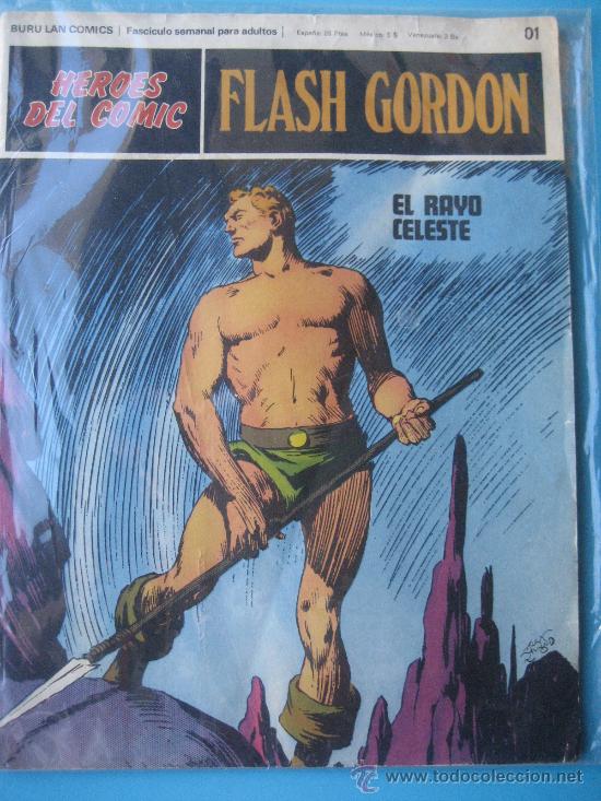 C&oacute;mics: Flash Gordon. El Rayo Celeste. N&ordm; 1 Heroes del Comic. 1972 - Foto 1