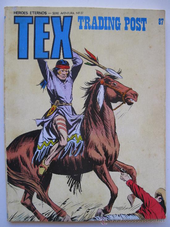 C&oacute;mics: TEX - N&ordm; 87 - &rdquo;TRADING POST&rdquo; - BURU LAN EDICIONES - A&Ntilde;O 1974. - Foto 1