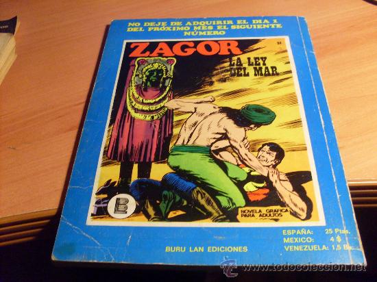 C&oacute;mics: ZAGOR N&ordm; 50 ( ED. BURU LAN) (COB9) - Foto 2
