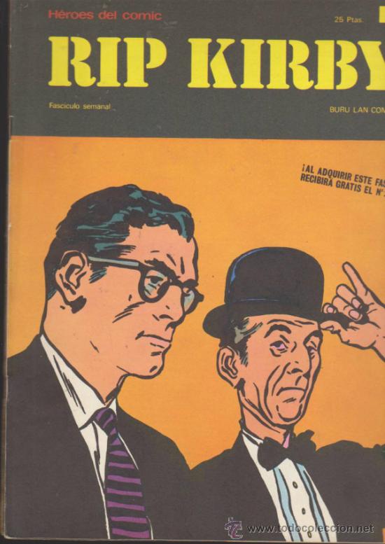 C&oacute;mics: Rip Kirby. Lote de 5 ejemplares del 1 al 5. - Foto 1