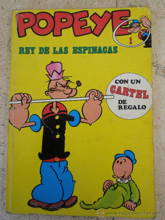C&oacute;mics: POPEYE N&ordm;1 BURU LAN (1970) &iquest;2&ordf; EDICION? - Foto 1