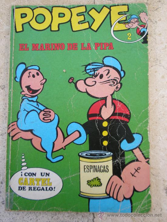C&oacute;mics: POPEYE N&ordm; 2 BURU LAN (1970) &iquest;2&ordf; EDICION? - Foto 1