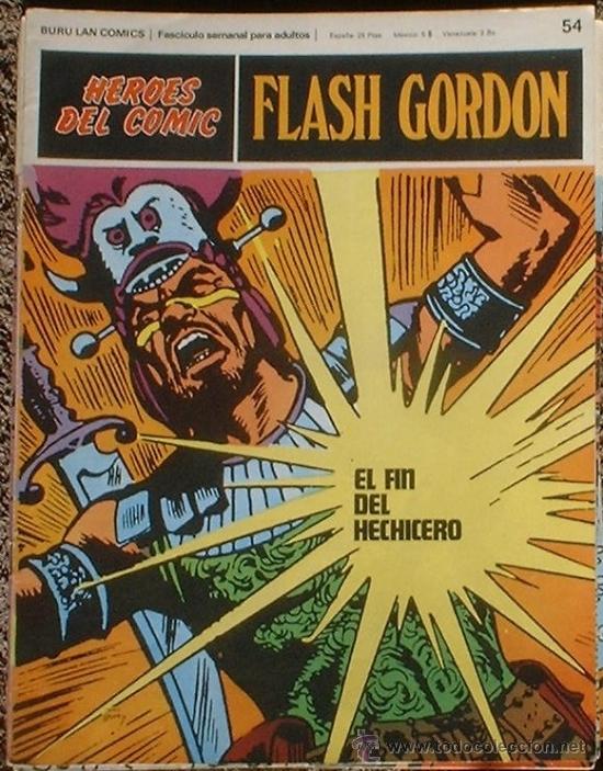 Cómics: Heroes del comic - Flash Gordon Nº 54 - El fin del hechicero - Buru Lan Comics 1972 - Foto 1 - 36777206