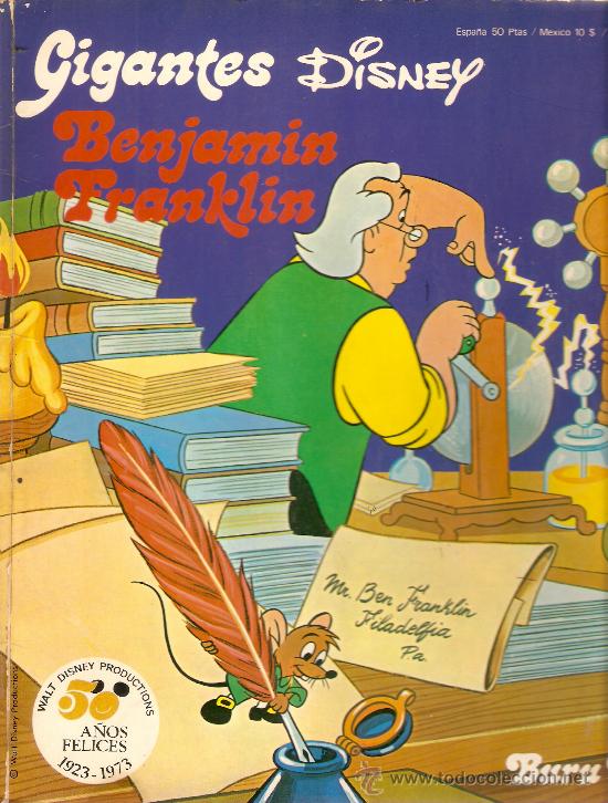 C&oacute;mics: GIGANTES DISNEY N&ordm; 2 BENJAMIN FRANKLIN - Foto 1