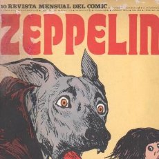 Cómics: ZEPPELIN Nº 1 EDI BURULAN 1974 - 68 PGS. 34 X 24 CMS.-ANDY CAPP,STURMTRUPPEN,LITTLE NEMO,MORT CINDER. Lote 63157344