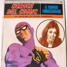 Cómics: EL HOMBRE ENMASCARADO - EL CASO DE LA JOVEN AMNESICA - Nº 10 - BURU LAN COMICS 1971