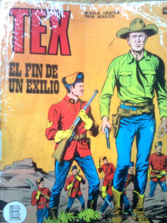 C&oacute;mics: Tex n&ordm;  53 - El fin del exilio (Buru lan, 1972) - Foto 1