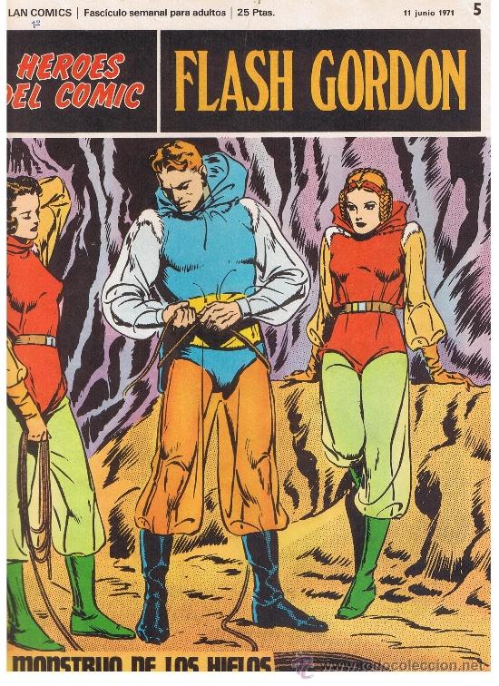 C&oacute;mics: FLASH GORDON. NUMERO 5. BURU LAN.(ST/MG) - Foto 1