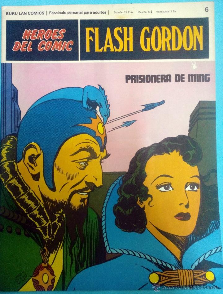C&oacute;mics: FLASH GORDON N&ordm; 6 H&Eacute;ROES DEL C&Oacute;MIC EDITORIAL BURULAN - Foto 1