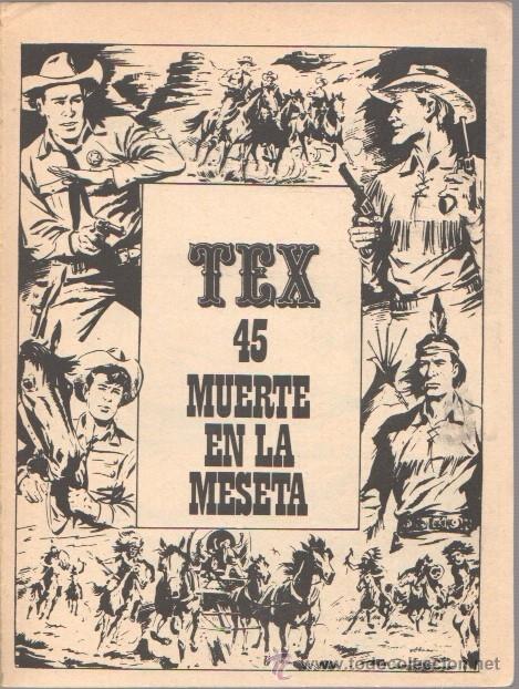 C&oacute;mics: TEX N&ordm; 45 EDI. BURULAN 1972 - 96 PGS. - Foto 2