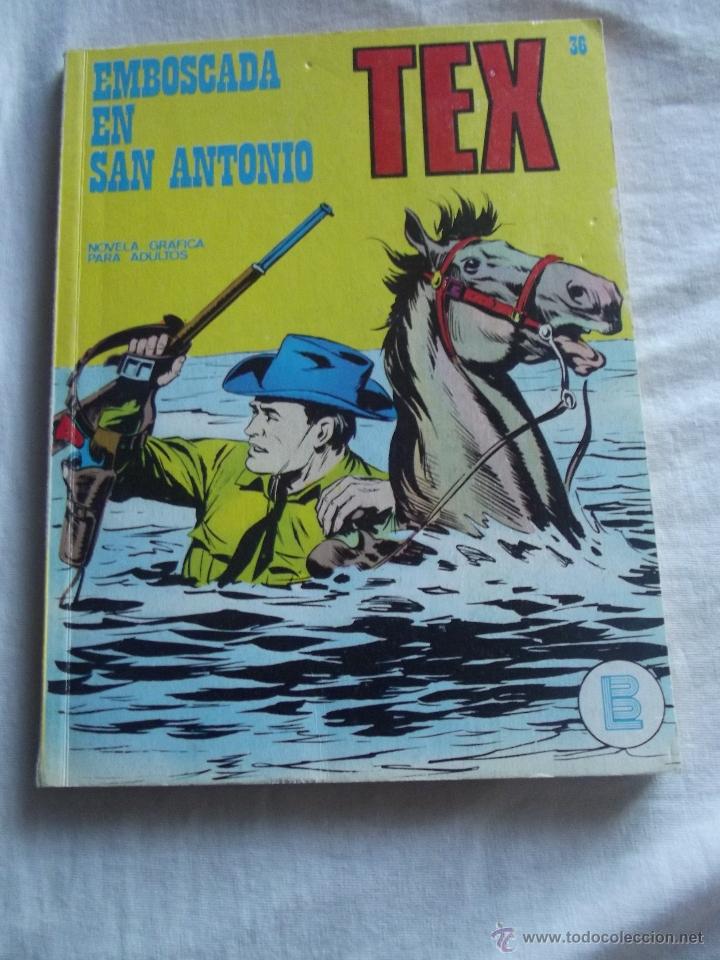 C&oacute;mics: TEX N&ordm; 36  EMBOSCADA EN SAN ANTONIO  BURU LAN - Foto 1